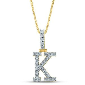 10K 0.18-0.23CT CHARM "INITIAL K"