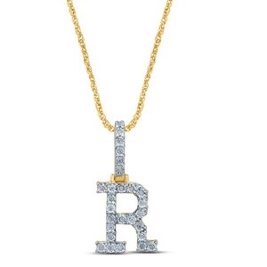 10K 0.18-0.22CT CHARM "INITIAL R"