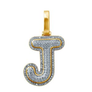 10K 0.25-0.32CT CHARM "INITIAL J"