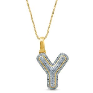 10K 0.23-0.37CT CHARM "INITIAL Y"