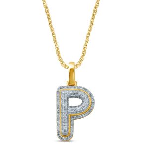 10K 0.21-0.33CT CHARM "INITIAL P"