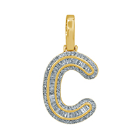 10K 0.39-0.46CT CHARM "INITIAL C"