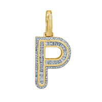 10K 0.39-0.48CT CHARM "INITIAL P"