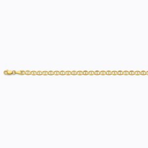 10k 5mm Yellow Gold Solid Mariner 20"
