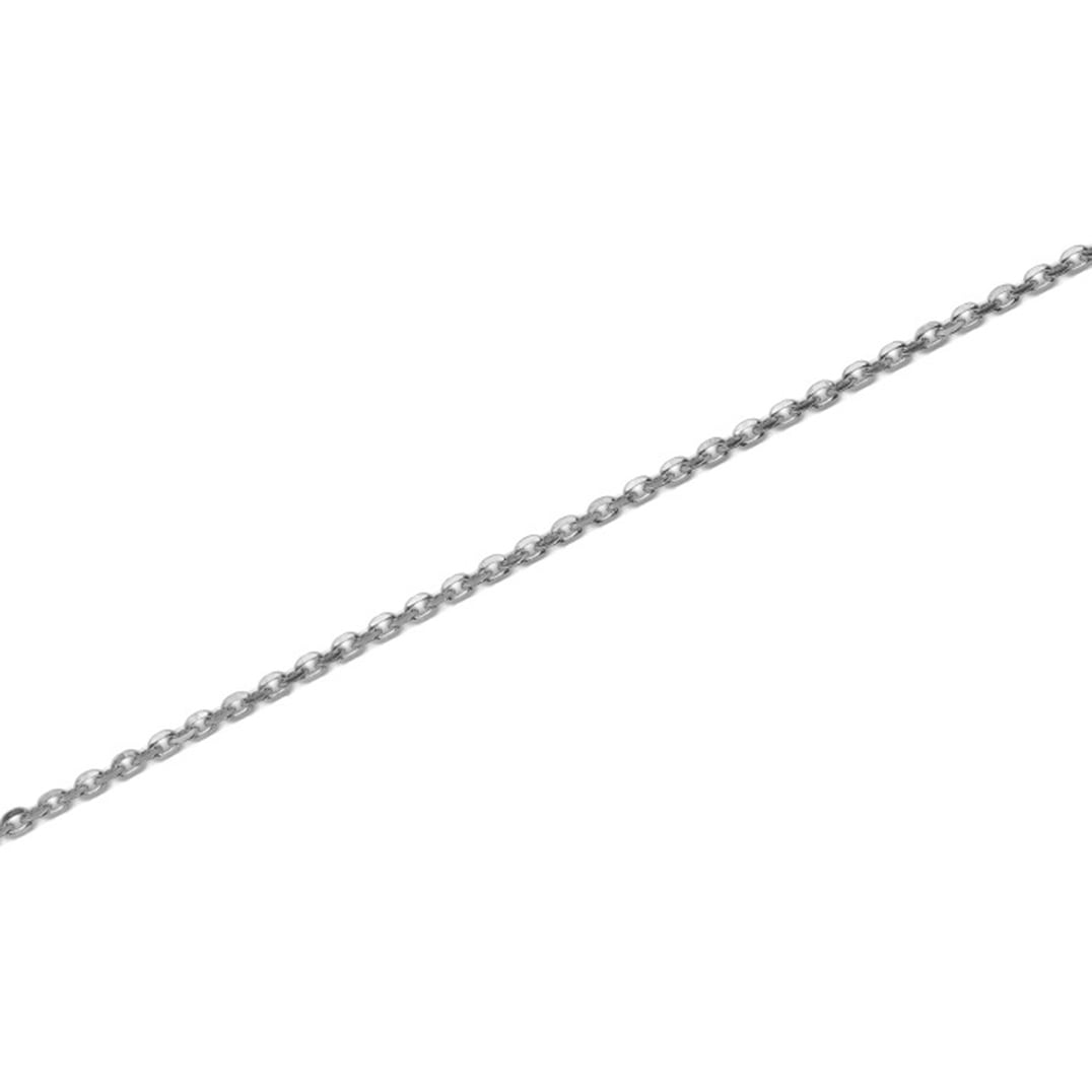 10k White Gold Dc Rolo 043 Gauge 22" - Image 3