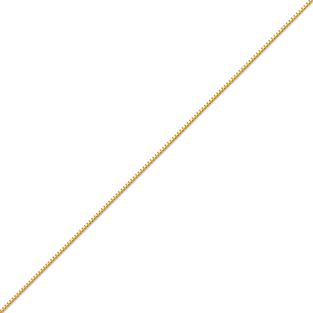10k Yellow Gold Box 050 Gauge 22" - Image 4