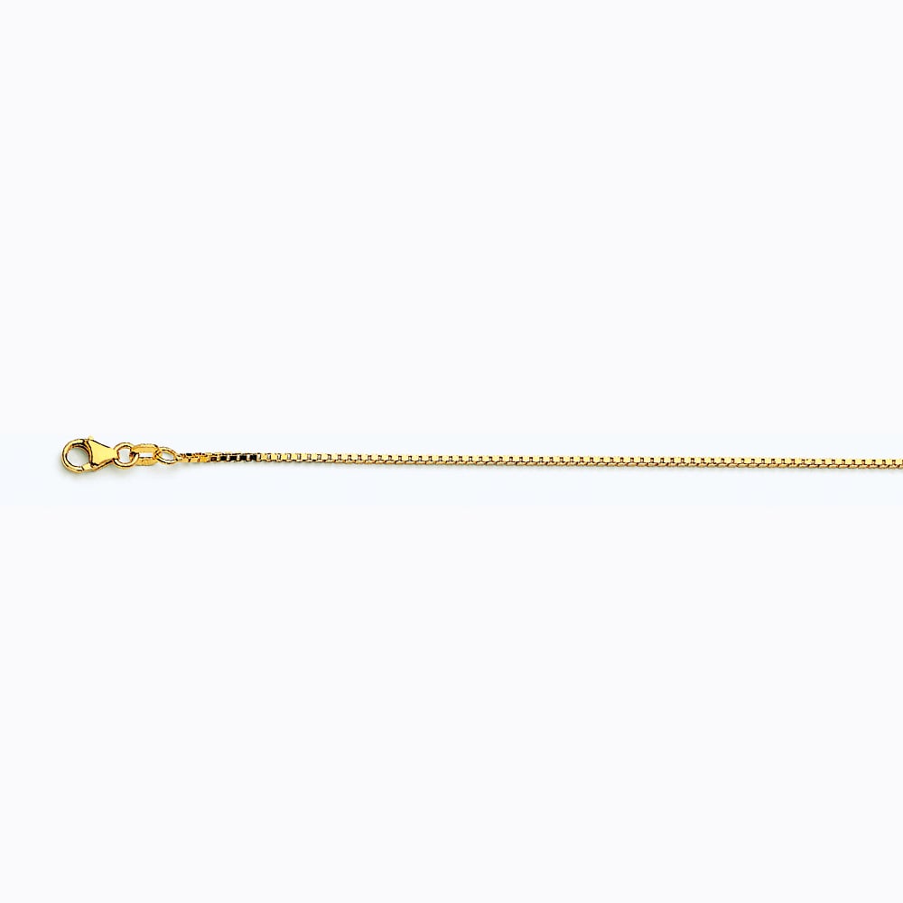 14k Yellow Gold Box 068 Gauge 26" - Image 4