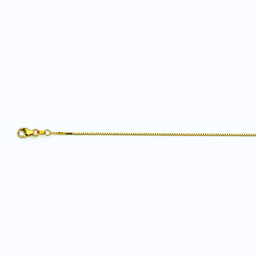 14k Yellow Gold Box 058 Gauge 16" - Image 4