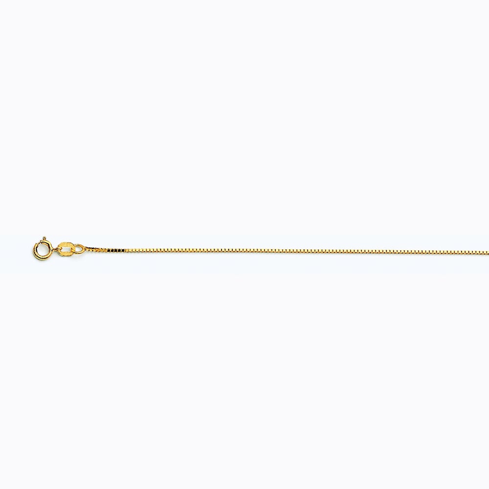10k Yellow Gold Box 050 Gauge 22" - Image 5