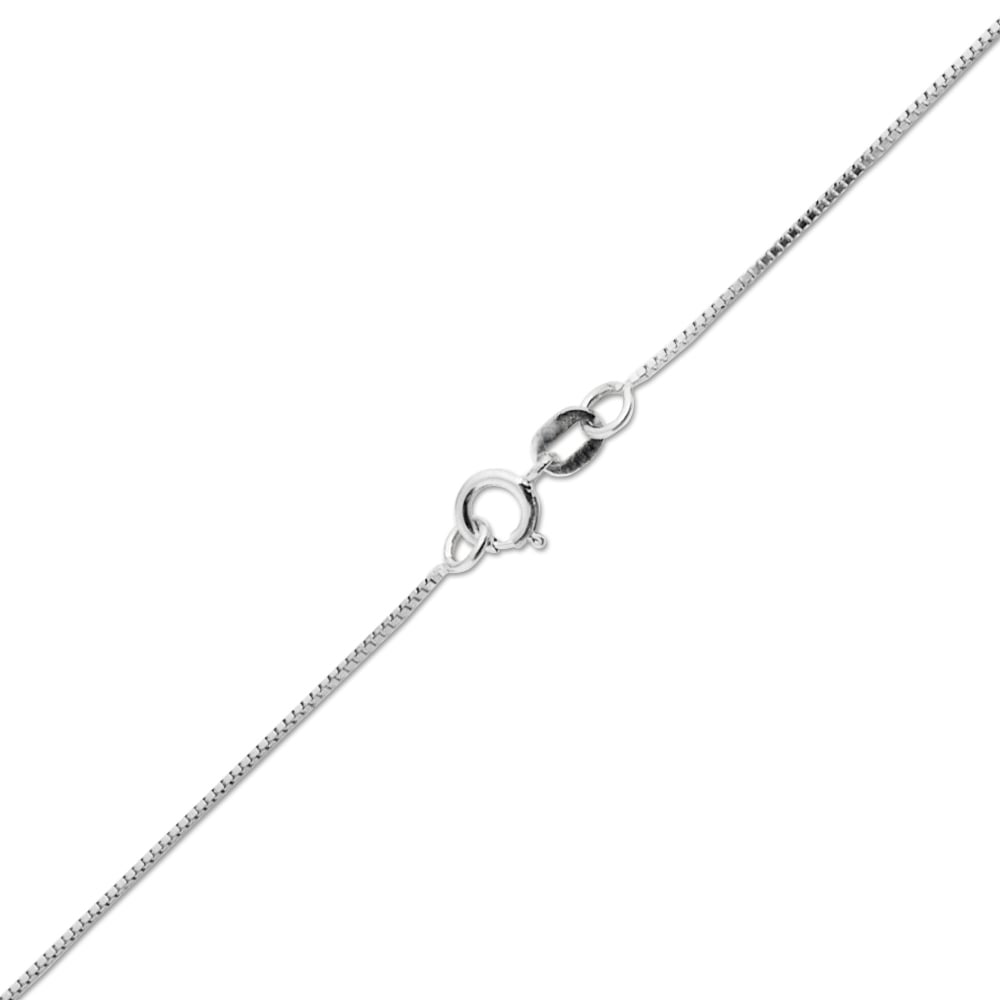 10k White Gold Box 058 Gauge 26" - Image 2