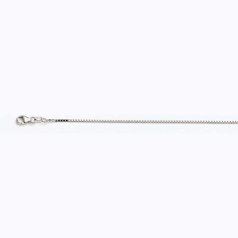 10k White Gold Box 068 Gauge 16" - Image 4