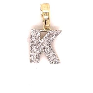 10K 0.13-0.16CT CHARM "INITIAL K"