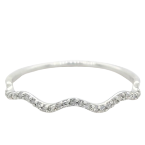 10K DIAMOND 0.07 CT RING
