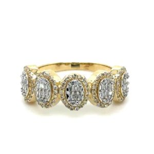 10K DIAMOND 0.45 CT RING
