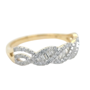 14k 0.44 Ct Diamond Ring Ladies