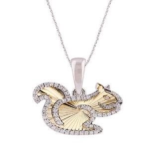 10K 0.08CT CHARM "RABBIT"