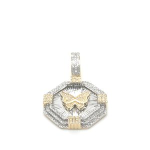 10k 0.34ct Charm "butterfly"