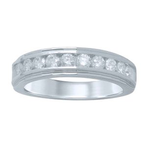 14K DIAMOND 0.97-1.09 CT MENS MACHINE RING