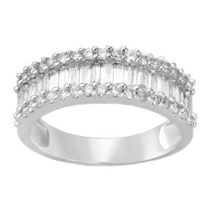 10K WHITE GOLD DIAMOND 0.50 CT RING