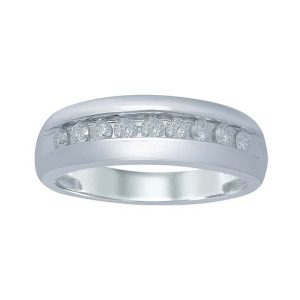 10K DIAMOND 0.47-0.50 CT MENS RING