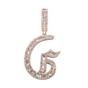 10K 0.79-1.17CT CHARM OLD ENGLISH "INITIAL G"