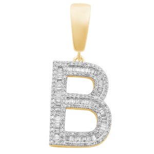 10K 0.77-0.88CT CHARM "INITIAL B"