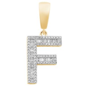 10K 0.42-0.56CT CHARM "INITIAL F"