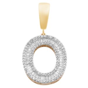 10K 0.71-0.81CT CHARM "INITIAL O"