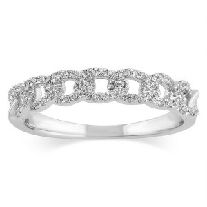 10K DIAMOND 0.20 CT MENS RING (FANUC/CUBAN)