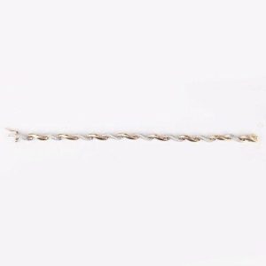 10KT 0.33CT Diamond Bracelet Ladies SIZE 7 INCH 5.40 MM