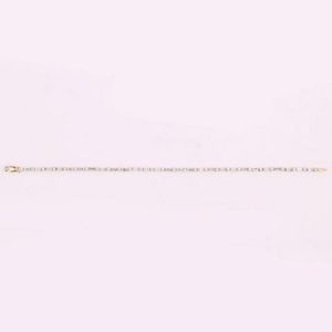 10k 1.00ct Diamond Bracelet Ladies Size 7 Inch 2.50 Mm