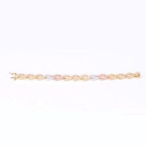 10k 1.00ct Diamond Bracelet Ladies Size 7.0 Inch 8.48-8.50 Mm