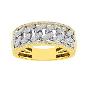 10K DIAMOND 0.50 CT MENS RING