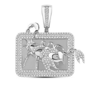 10K 1.33CT CHARM "SCORPIO ZODIAC"