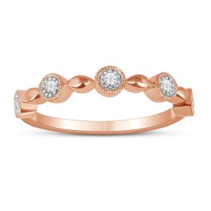 10K DIAMOND 0.10 CT RING
