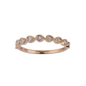 10K DIAMOND 0.06 CT RING
