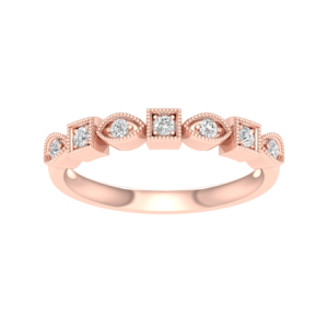 10K DIAMOND 0.10 CT RING