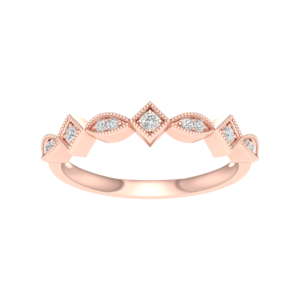 10K DIAMOND 0.06 CT RING