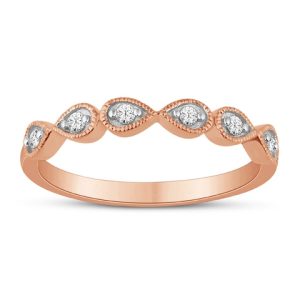 10K DIAMOND 0.10 CT RING