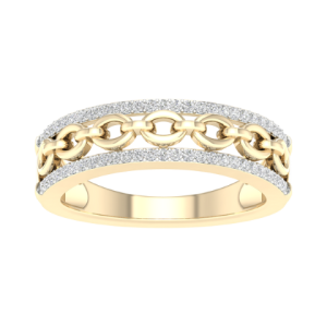 14k 0.15 Ct Diamond Ring Ladies