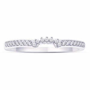 14k 0.12 Ct Diamond Ring Ladies