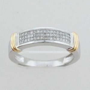 10K DIAMOND 0.15 CT RING