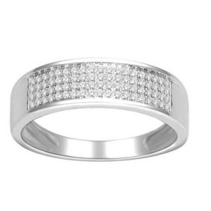 10K DIAMOND 0.25 CT MENS RING