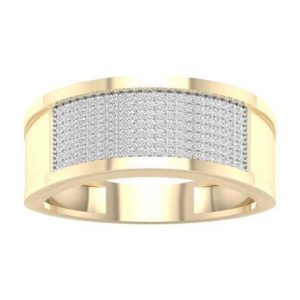 10K DIAMOND 0.50 CT MENS RING