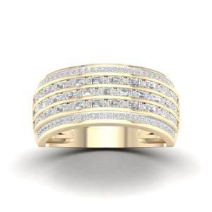 10K DIAMOND 0.75 CT MENS RING