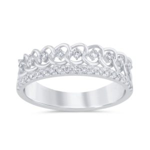 14k 0.27 Ct Diamond Ring Ladies (crown)