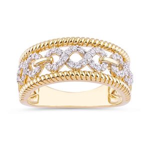 10K DIAMOND 0.30 CT RING