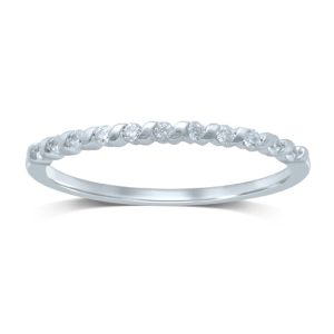 10K DIAMOND 0.17 CT RING