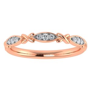 10K DIAMOND 0.08-0.09 CT RING