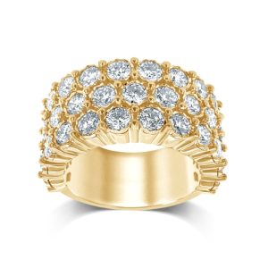 10K DIAMOND 4.85-4.89 CT MENS RING (FANUC)